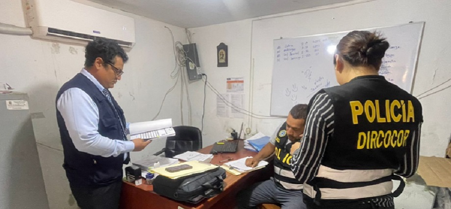 Allanan oficinas de abastecimiento y tesorería en Municipalidad de Morropón por presunta corrupción