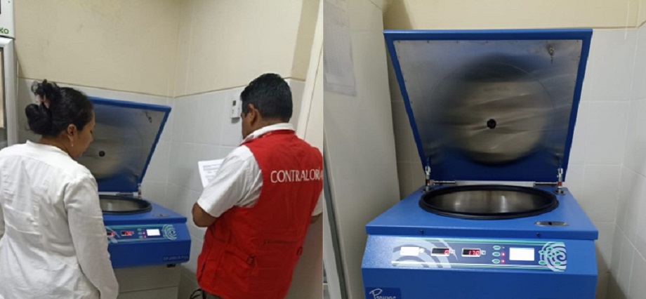 Contraloría: Irregularidades en compra directa de centrífuga en Hospital de Paita