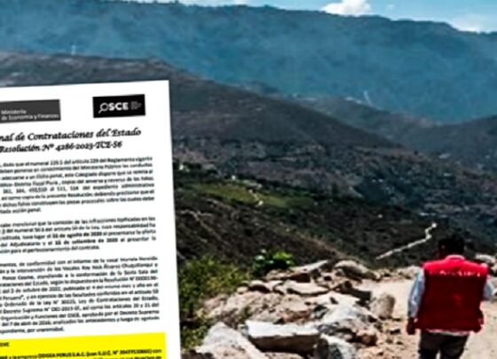 Contratista a cargo de la rehabilitación del camino vecinal Sanme – Campo Nuevo fue inhabilitada por 40 meses