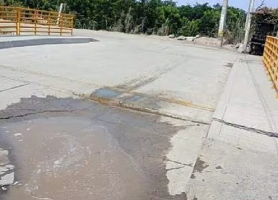 Ica: cuestionan obra del puente Huamanguilla-Yaurilla en el distrito de Los Aquijes