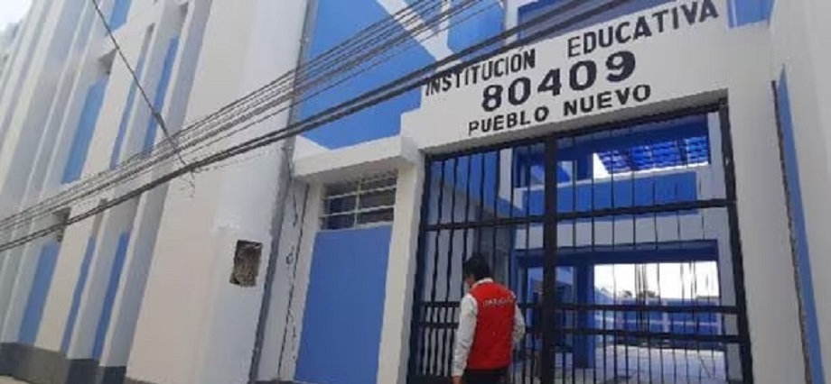 La Libertad: Contraloría evidenció que obra en colegio de Pueblo Nuevo quedó inconclusa