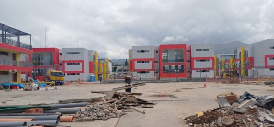 Tras conciliación, empresa china continuará construcción del colegio Mariscal Castilla
