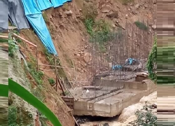 Canchaque: vecinos denuncian mala ejecución de obra en la quebrada El Limón