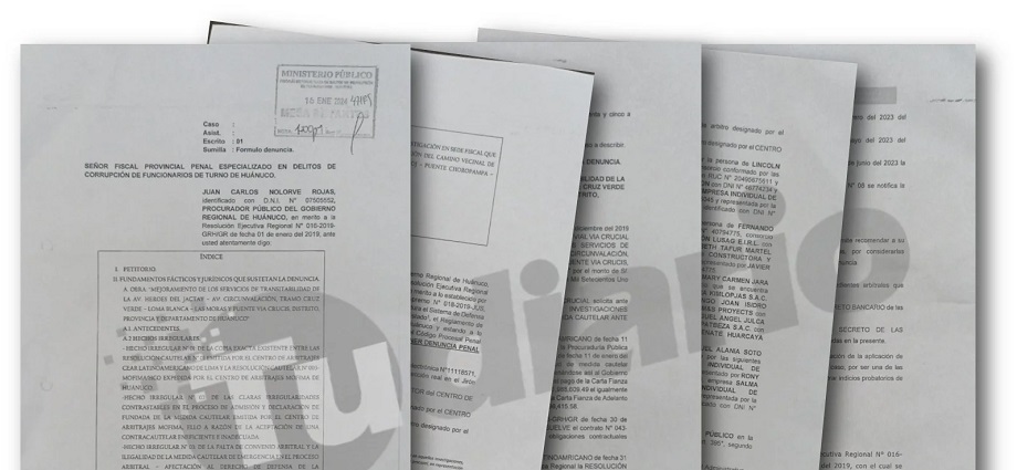 Denuncian a centro de arbitraje por presunto favoritismo a consorcios en cuatro obras paralizadas del Gorehco