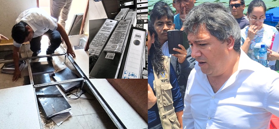 Trujillo: Encuentran documentos de la gestión de Arturo Fernández escondidos en un falso piso