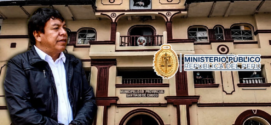 Fiscalía allanó municipio de Santiago de Chuco por presuntas irregularidades en obras de exgestión de Juan Alipio