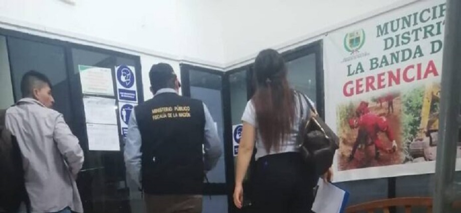 Fiscalía toma parte de investigaciones en municipio de La Banda de Shilcayo