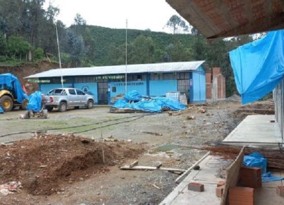 Huarmaca: municipio resuelve contrato a empresa que ejecutaba obra en colegio en Eucalipto de Porcuya