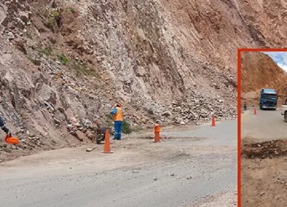Millonaria obra de intercambio vial en Puno se desmorona a solo un año de funcionamiento
