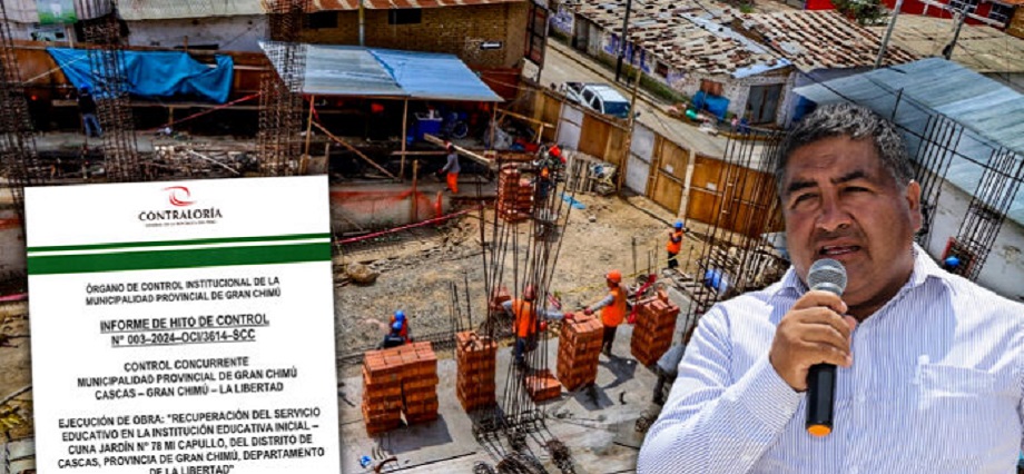 MPGCH pagó el 50% de una obra que en realidad apenas supera el 30%