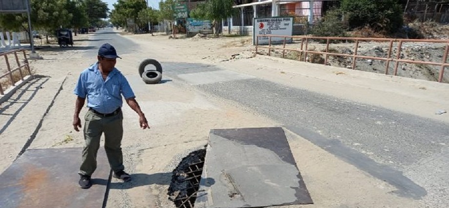 Piura: Exigen reconstrucción inmediata del puente La Legua