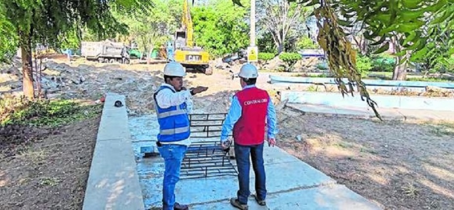 Contraloría halla deficiencias en obra de parque de las aguas en Piura