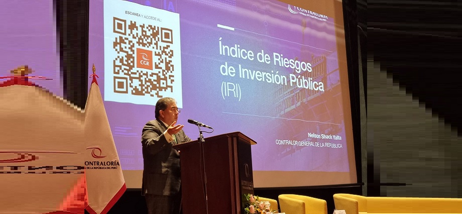 Contraloría presentó resultados del Índice de Riesgos en la Inversión Pública (IRI)