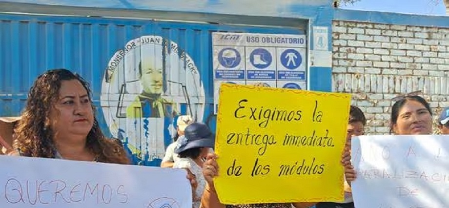 Chiclayo: más de 1,600 escolares no iniciarán clases por obras inconclusas en colegio
