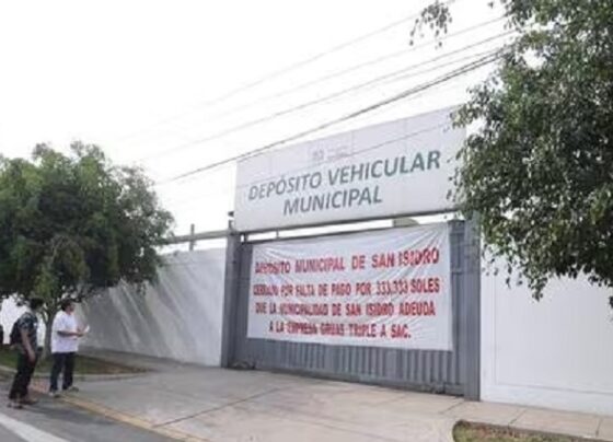 Empresa de grúas denuncia presuntos actos de corrupción en la Municipalidad de San Isidro