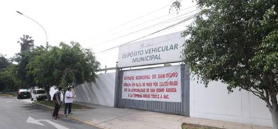Empresa de grúas denuncia presuntos actos de corrupción en la Municipalidad de San Isidro