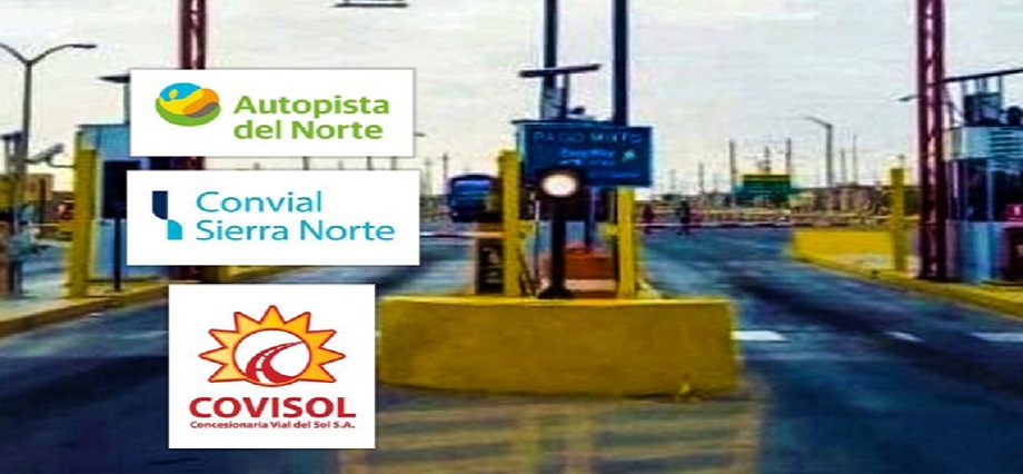 Empresas cuestionadas están a cargo de peajes en La Libertad denuncia consejero regional