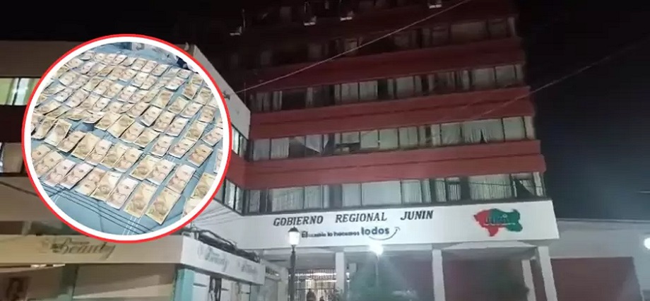 Fiscalía y PNP realizan allanamiento en el Gobierno de Junín y diversos inmuebles vinculados a caso de corrupción