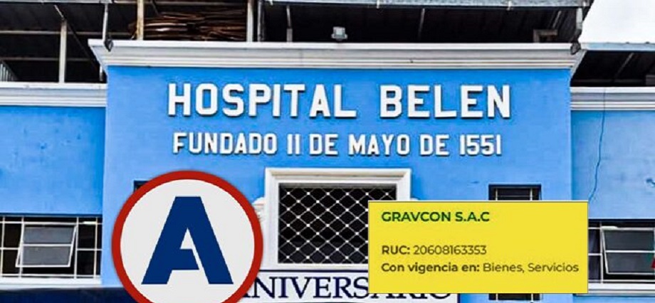 GRAVCON SAC: Constructora de dirigente apepista gana 10 contratos en el Hospital Belén de Trujillo