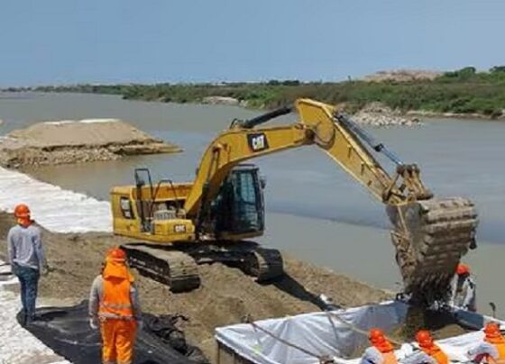 Piura: No supervisaron obra de dique de más de S/ 5 millones