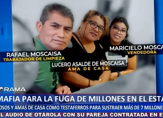 ¡Exclusivo! la mafia para la fuga de millones del estado: hijas, esposos y amas de casa como testaferros para sustraer más de 7 millones de soles (Video)