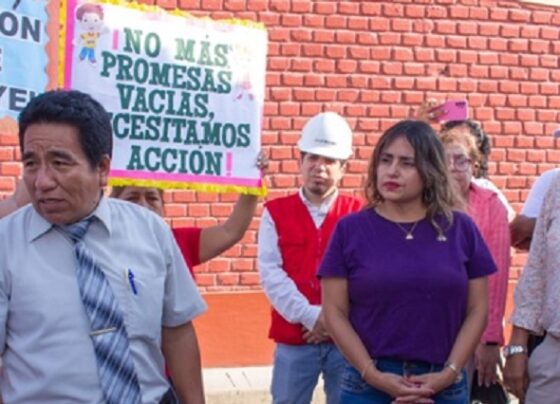 Lambayeque: Obras de reconstrucción en colegios permanecen paralizadas, alerta Jessica Córdova