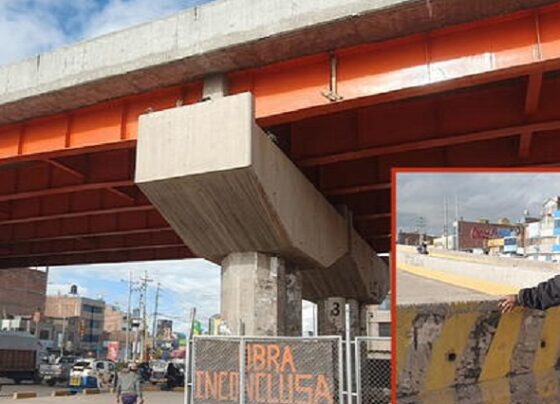 Millonaria obra de baipás de Juliaca luce abandonada a pesar del anuncio de reinicio de trabajos