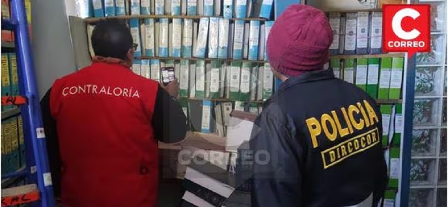 Ministerio Público logra prisión preventiva para hijo de ex alcalde de Huancavelica y otros funcionarios