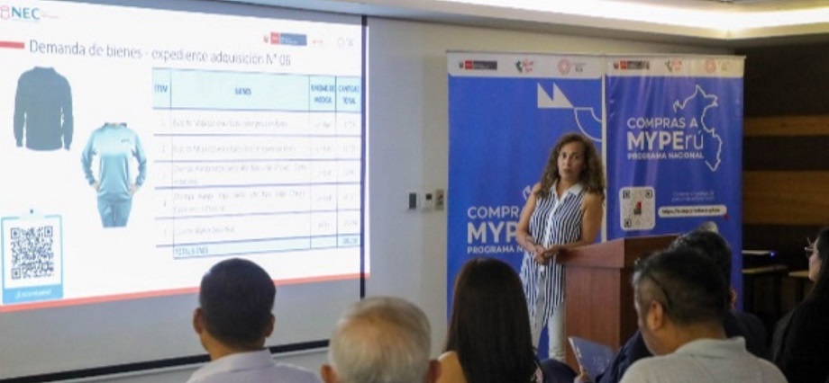 Mypes pueden registrarse para próximas convocatorias de compras públicas