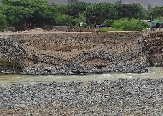 Nasca: Contraloría confirma pésima construcción de los gaviones del Río Aja de más de S/6.5 millones