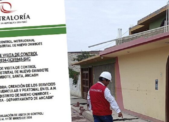 Nuevo Chimbote: alertan deficiencias en obra de pistas y veredas de S/3.3 millones