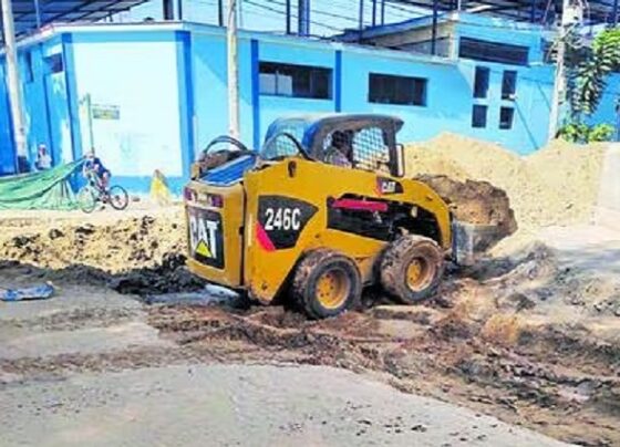 Reportan irregularidades en obra del SARE de la Asilo de Ancianos
