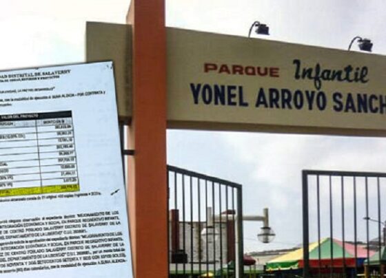 Salaverry: denuncian presunta sobrevaloración en obra del Parque Yonel Arroyo