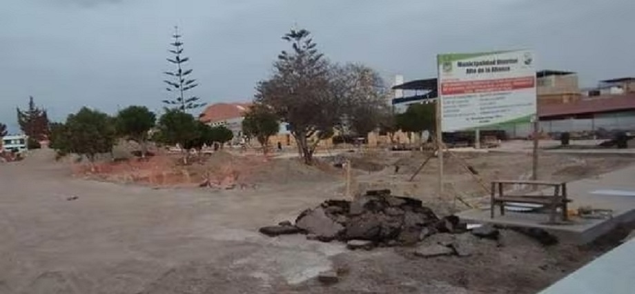 Tacna: Contraloría detecta documentos presuntamente falsos en obra de plaza