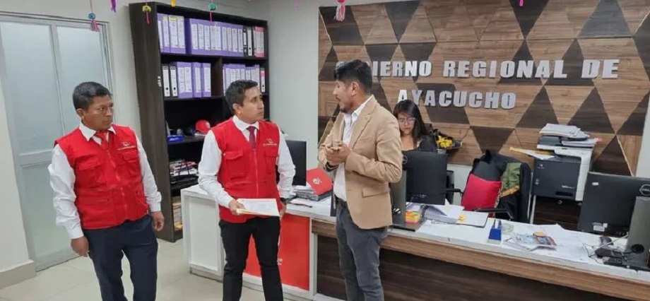Contraloría interviene sedes de los gobiernos regionales de Cusco y Ayacucho por presuntas contrataciones irregulares