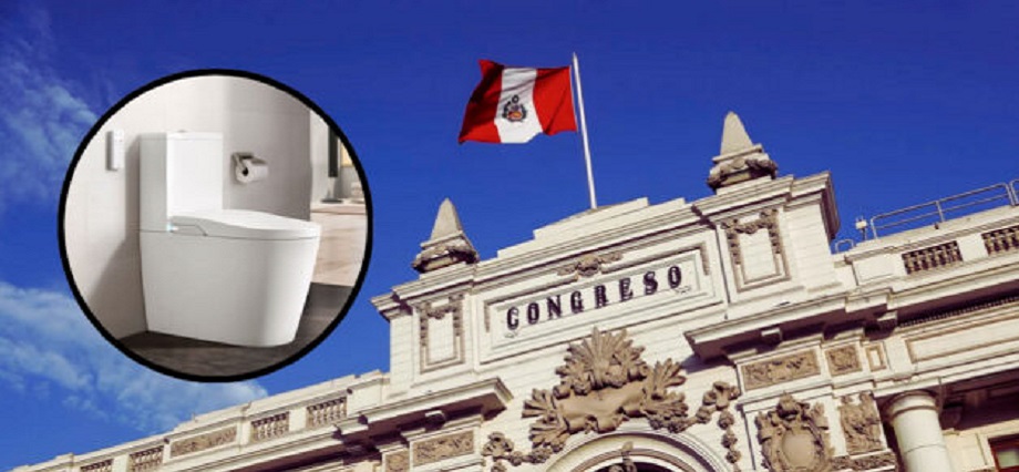 Congreso gastará S/ 15 millones para remodelar baños del Legislativo