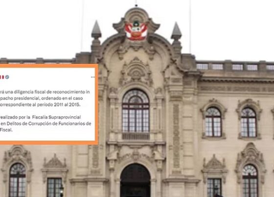 Fiscalía vuelve a Palacio de Gobierno para realizar diligencias en oficinas del despacho presidencial por caso Gaseoducto