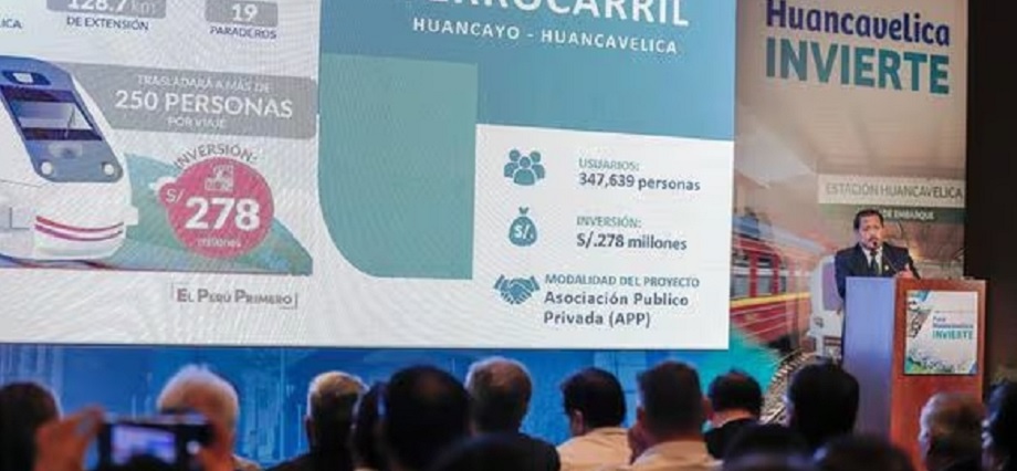 Huancavelica: Promueven 13 proyectos por más de S/900 millones