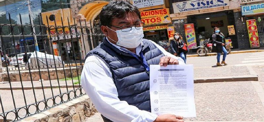 Juliaca: formalizan denuncia penal contra exgestión de David Sucacahua