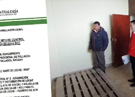 Pallasca: Contraloría alerta sobre situaciones adversas en el Vaso de Leche