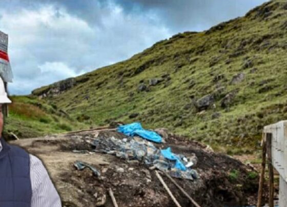Otra vez Tarsis: Detectan que puente que construye la Municipalidad de Julcán presenta serias irregularidades