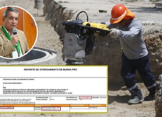 Alcalde de Sullana cuestiona experiencia de empresas que ejecutarán proyecto de agua y saneamiento