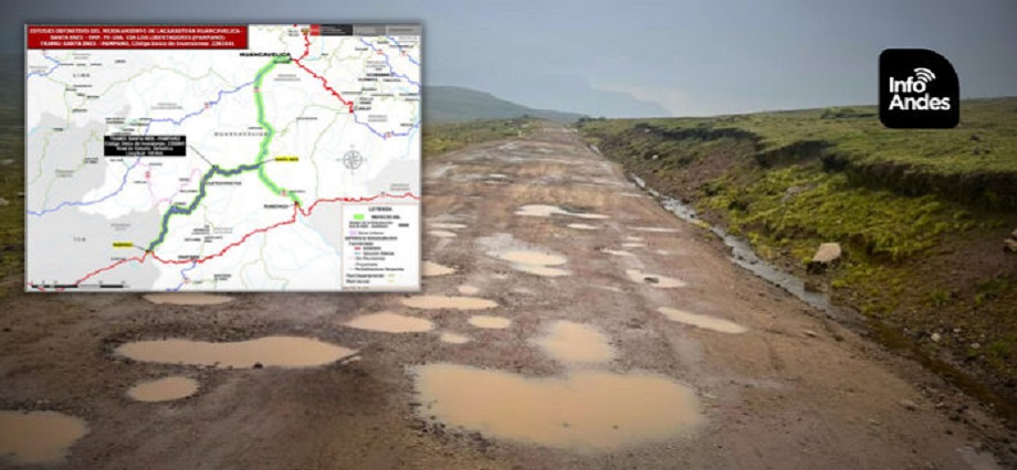 Contraloría: irregularidades retrasan mejoramiento de la carretera Huancavelica – Santa Inés