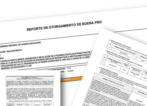 Declaran desierta compra de 23 pizarras interactivas por S/325,000 para colegios de Huánuco