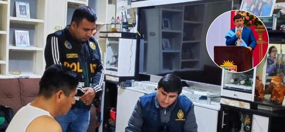 Detienen a alcalde y funcionarios de Ferreñafe