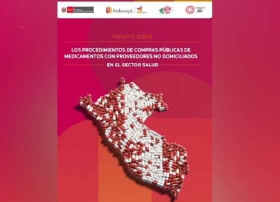 Indecopi publica reporte sobre las compras públicas de medicamentos efectuadas por el sector Salud a proveedores no domiciliados en el Perú