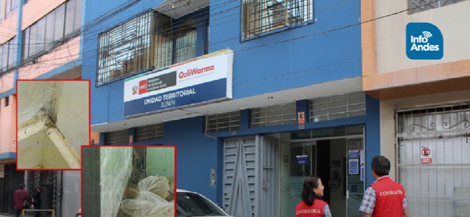 Qali Warma: Contraloría halló almacén de 5 instituciones educativas con moscas y arañas