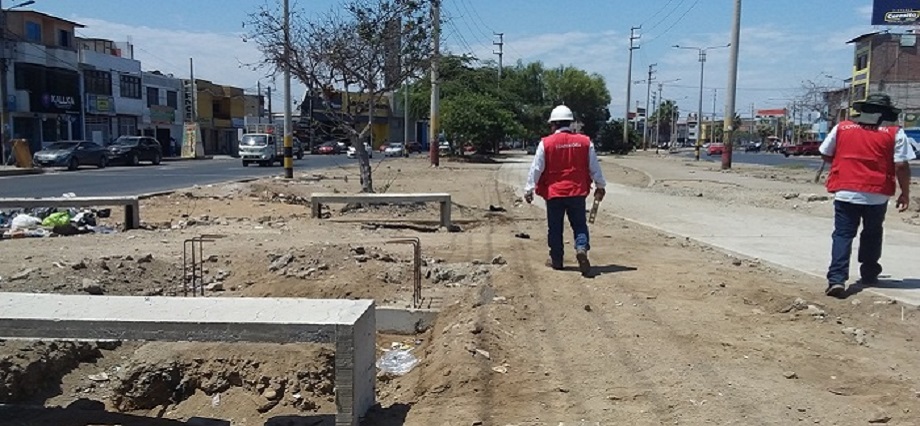 Segunda etapa de la ciclovía de Chimbote: paralizada, abandonada y en deterioro