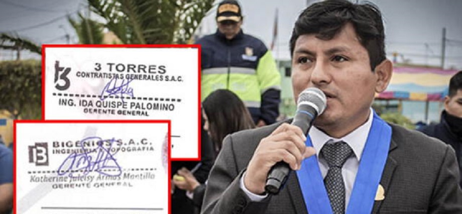Ica: Municipio contrató con empresas cercanas a familiares de alcalde