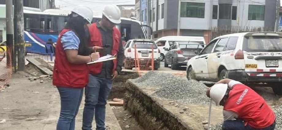 Contraloría alerta riesgos en obra paralizada del sistema de drenaje pluvial en Chimbote